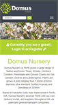 Mobile Screenshot of domusnursery.com.au